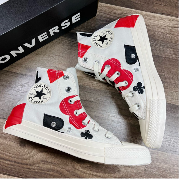 Converse Chuck Taylor All Star Hight Deck of Hearts - Picture 2 of 6